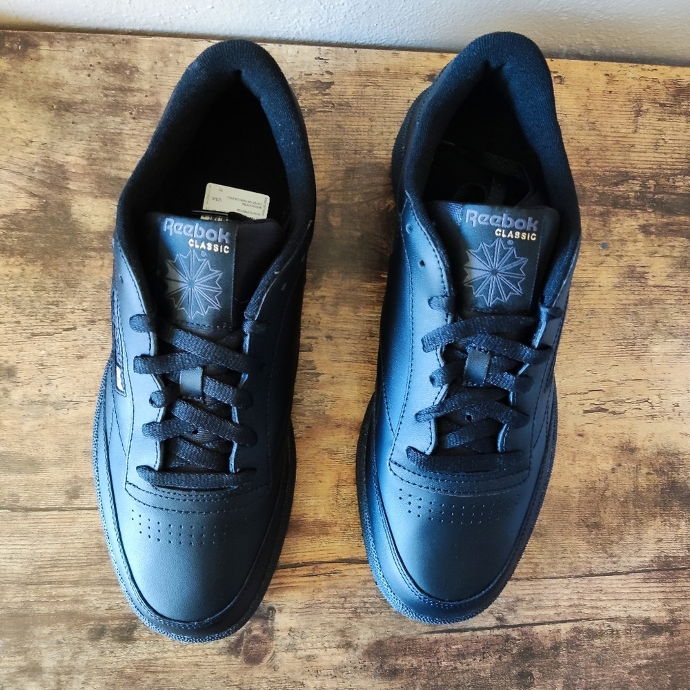 Reebok Club C 85 Sneaker Black Classic New size 11 - Picture 10 of 10